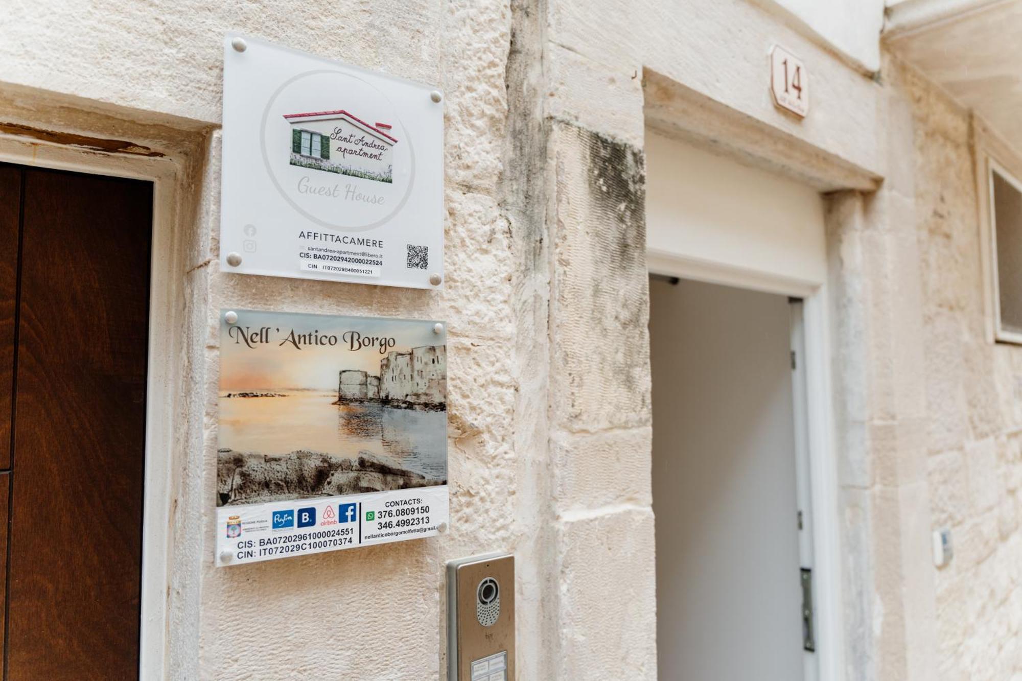 Nell'Antico Borgo B&B Мольфетта Экстерьер фото
